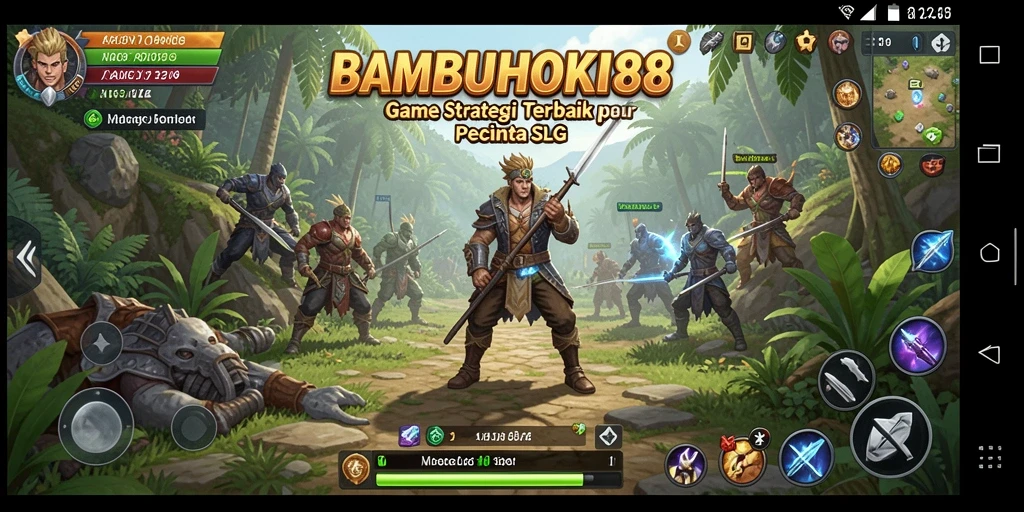 Tangkapan layar dari gameplay menarik dalam BAMBUHOKI88 yang menggambarkan pertempuran strategis.