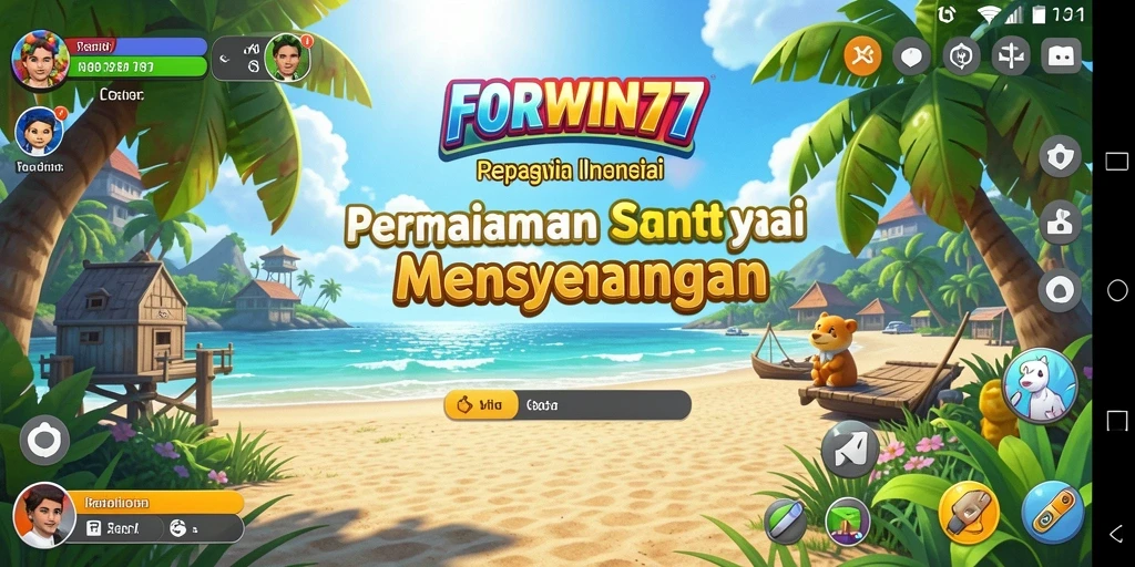 Tampilan gameplay menarik dari FORWIN77 yang menyenangkan.