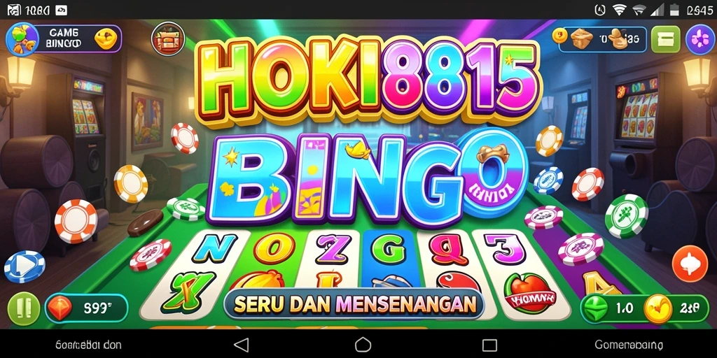 Screenshot gameplay HOKI8815 yang menampilkan pengalaman bermain Bingo yang seru.
