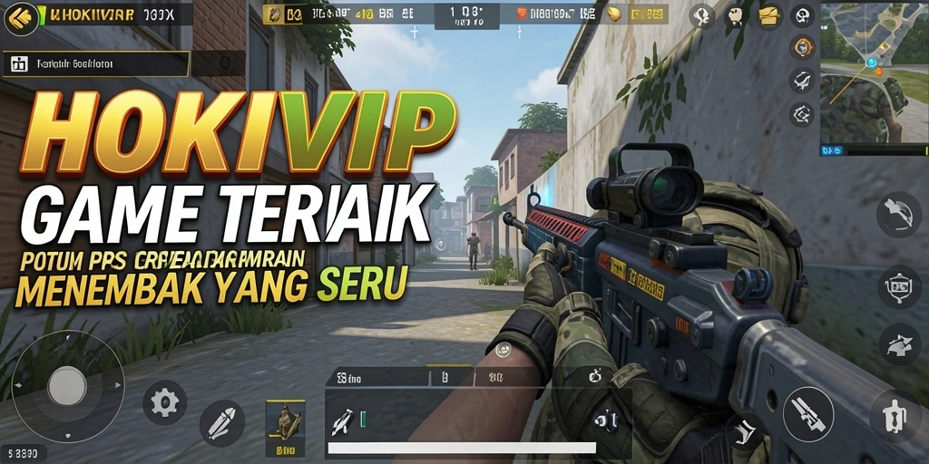 Screenshot gameplay HOKIVIP menampilkan pertempuran yang intens dan grafis yang memukau.