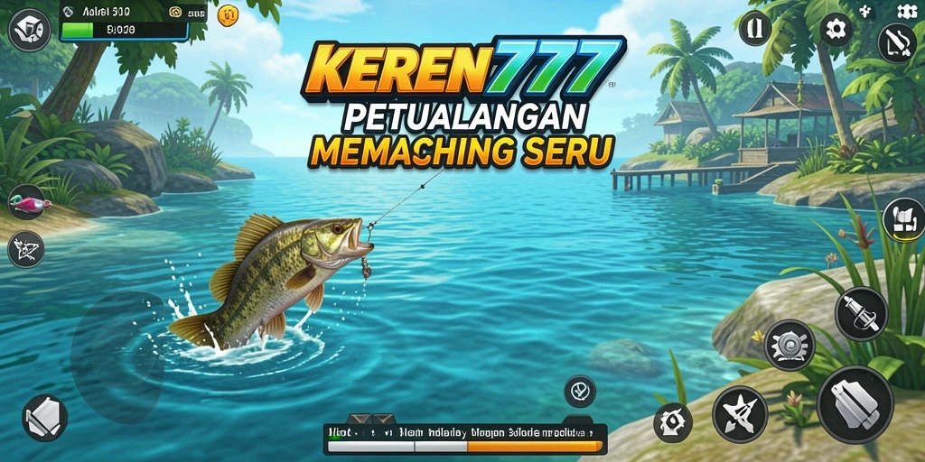 Gameplay menarik KEREN777 dengan suasana memancing yang mendalam.