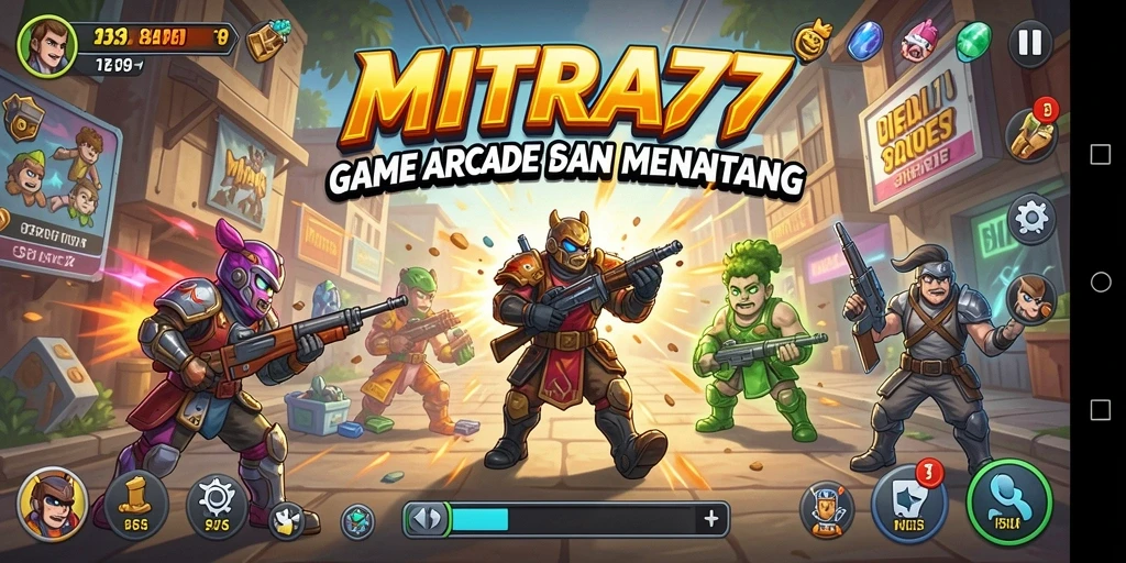 Tangkapan layar gameplay MITRA77 menampilkan aksi seru dan tantangan yang menggugah semangat.