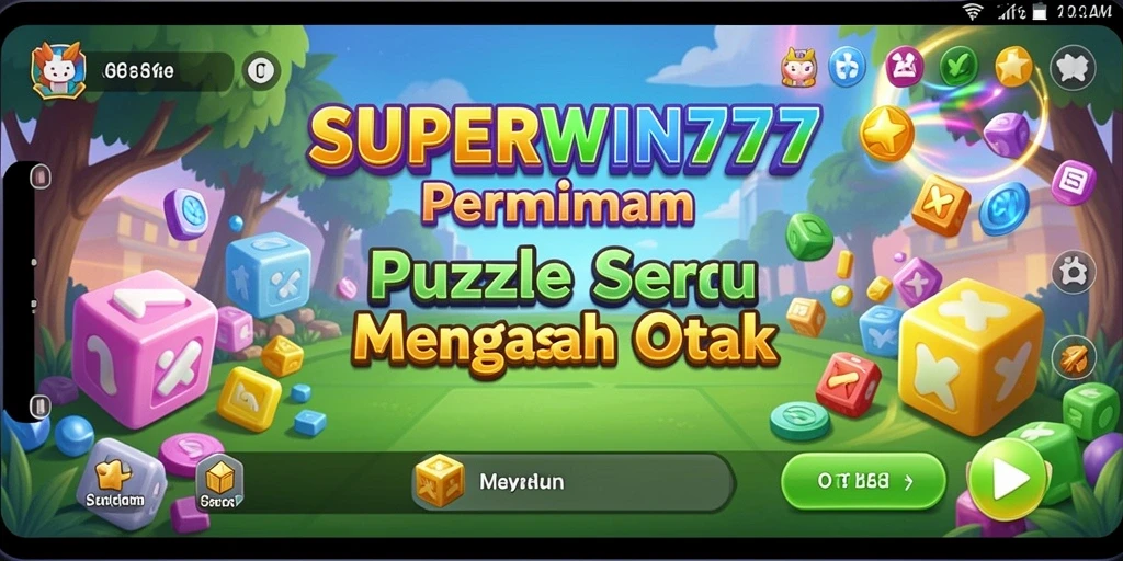 Tangkapan layar utama dari gameplay <strong>SUPERWIN777</strong> yang menarik.