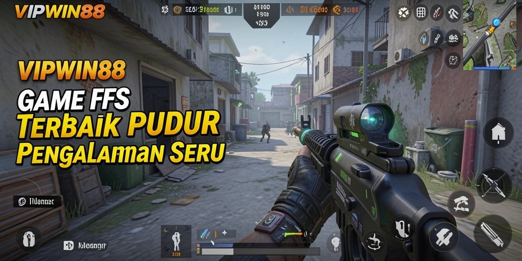 Tampilan menakjubkan dari gameplay FPS di VIPWIN88.